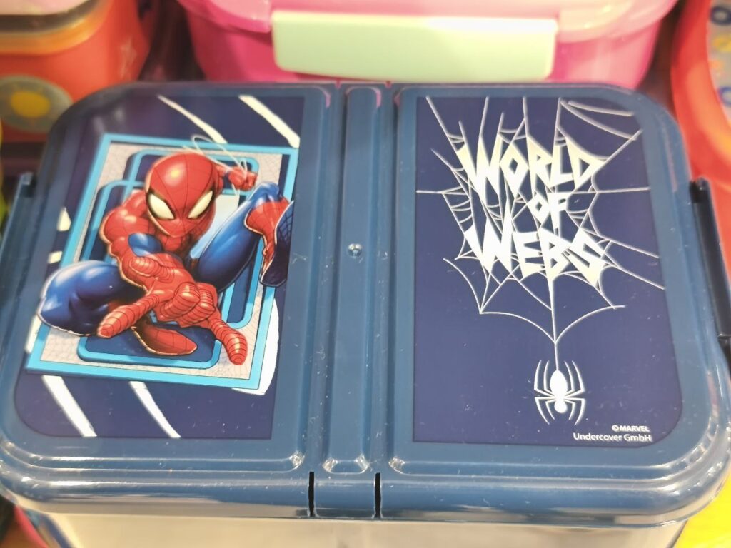 SPIDEMER MAN, BENTO TUPPER